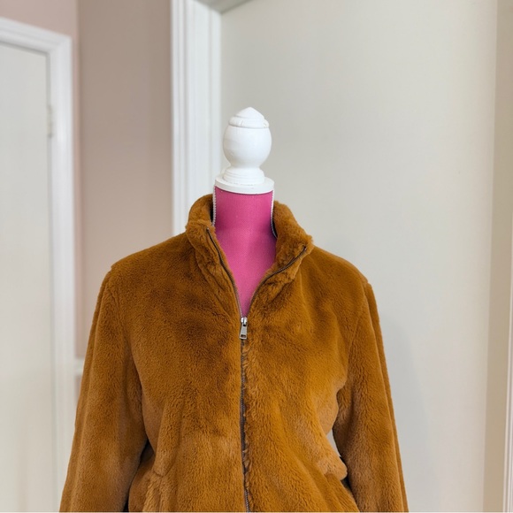 Cynthia Rowley Tan Teddy Jacket - Picture 7 of 11
